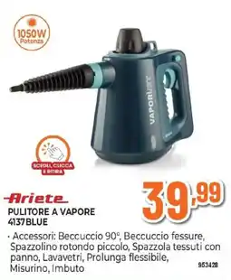 Expert Ariete PULITORE A VAPORE 4137BLUE offerta