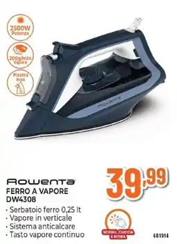 Expert Rowenta FERRO A VAPORE DW4308 offerta