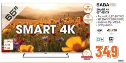 Expert SABA SMART 4K 65" 65K79 offerta