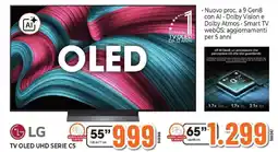 Expert LG TV OLED UHD SERIE C5 offerta