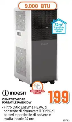 Expert INDESIT CLIMATIZZATORE PORTATILE PA129 COW offerta