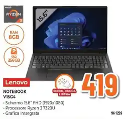 Expert Lenovo NOTEBOOK V15G4 offerta