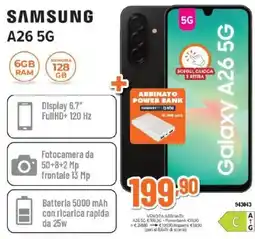 Expert SAMSUNG A26 5G offerta