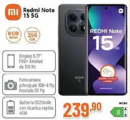 Expert Xiaomi Redmi Note 15 5G offerta
