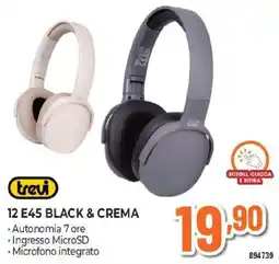 Expert Trevi 12 E45 black & crema offerta