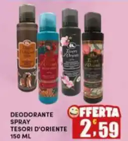 Maury's Deodorante spray TESORI D'ORIENTE offerta