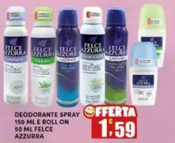 Maury's Deodorante spray e roll on FELCE AZZURRA offerta