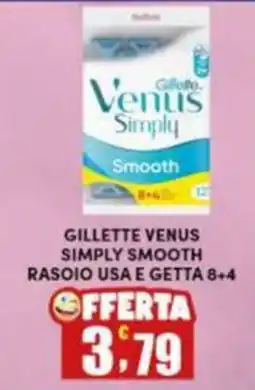 Maury's Gillette venus simply smooth rasoio usa e getta 8+4 offerta