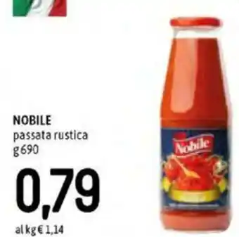 Famila Nobile Passata Rustica 690g offerta