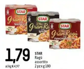 Famila Star Ragù Assortito 2 pz x 180g offerta