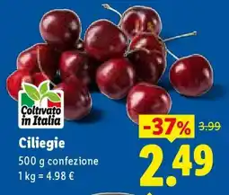 Lidl Ciliegie offerta