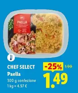 Lidl CHEF SELECT Paella offerta