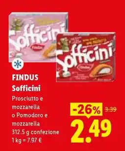 Lidl FINDUS SOFFICINI offerta