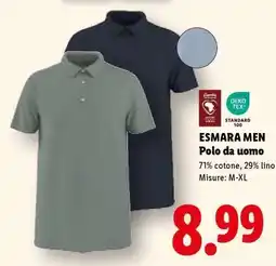 Lidl ESMARA MEN Polo da uomo offerta