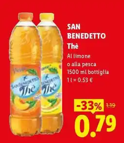 Lidl SAN BENEDETTO THÈ offerta