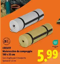 Lidl CRIVIT Materassino da campeggio offerta