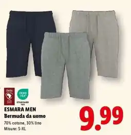 Lidl ESMARA MEN Bermuda da uomo offerta