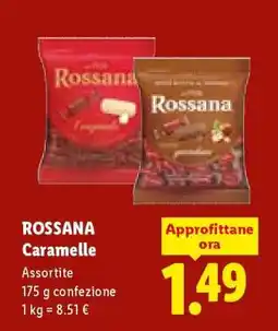 Lidl ROSSANA Caramelle offerta