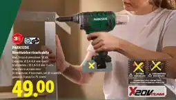 Lidl PARKSIDE Rivettatrice ricaricabile offerta