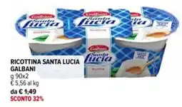 Iperal Ricottina santa lucia GALBANI offerta