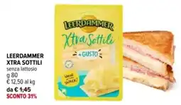 Iperal Leerdammer xtra sottili offerta