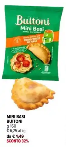Iperal Mini basi BUITONI offerta