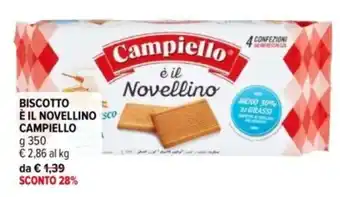 Iperal Biscotto è il novellino CAMPIELLO offerta