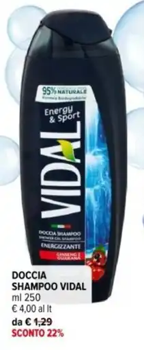 Iperal Doccia shampoo VIDAL offerta
