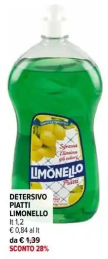 Iperal Detersivo piatti LIMONELLO offerta