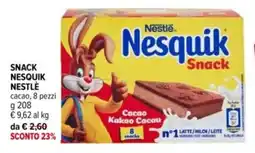 Iperal Snack nesquik NESTLÈ offerta