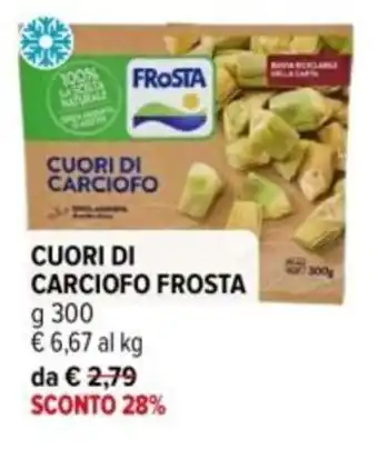 Iperal Cuori di carciofo FROSTA offerta