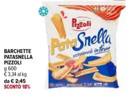Iperal Barchette patasnella PIZZOLI offerta