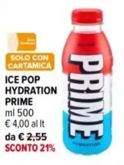 Iperal Ice pop hydration PRIME offerta