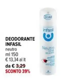 Iperal Deodorante INFASIL offerta