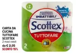 Iperal Carta da cucina tuttofare SCOTTEX offerta