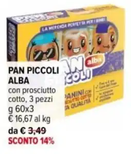 Iperal Pan piccoli ALBA offerta