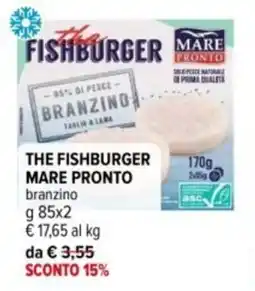 Iperal The fishburger MARE PRONTO offerta