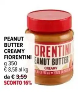 Iperal Peanut butter creamy FIORENTINI offerta