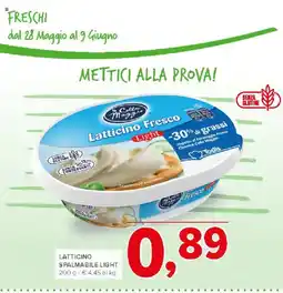 Todis Latticino spalmabile light offerta