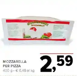 Todis Mozzarella per pizza offerta