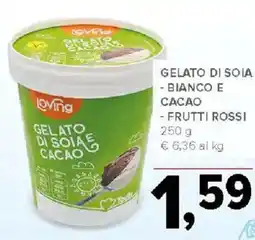 Todis Gelato di soia - bianco e cacao - frutti rossi offerta