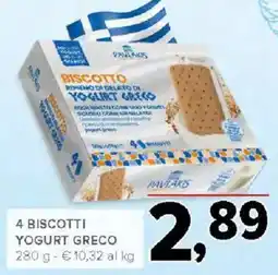 Todis 4 biscotti yogurt greco offerta
