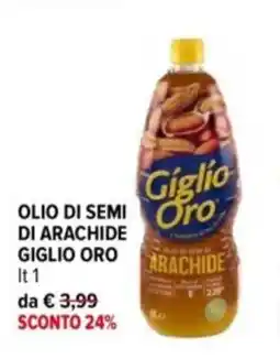 Iperal Olio di semi di arachide GIGLIO ORO offerta