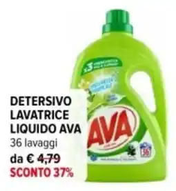 Iperal Detersivo lavatrice liquido AVA offerta