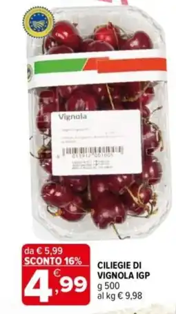Iperal Ciliegie di vignola igp offerta