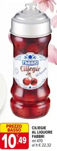 Iperal Ciliegie al liquore FABBRI offerta