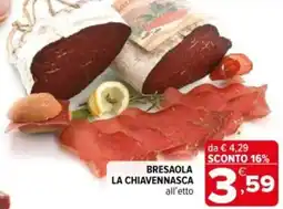 Iperal Bresaola la chiavennasca offerta