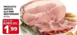 Iperal Prosciutto arrosto alle erbe mediterranee offerta