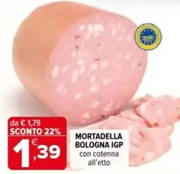 Iperal Mortadella bologna igp offerta