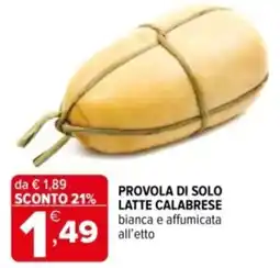Iperal Provola di solo latte calabrese offerta